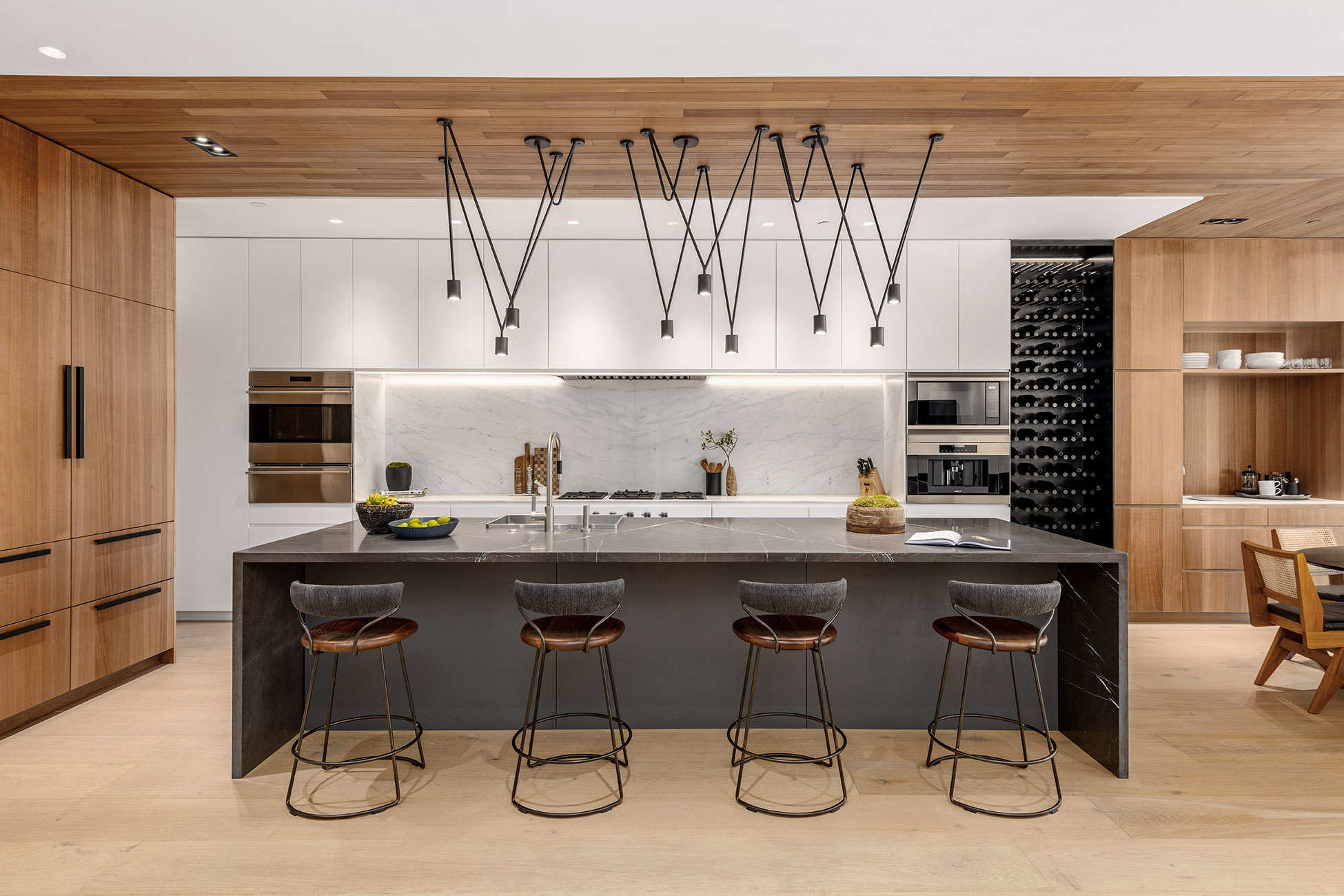 San Francisco luxury modern kitchen - Philippe Newman Architecture Photography