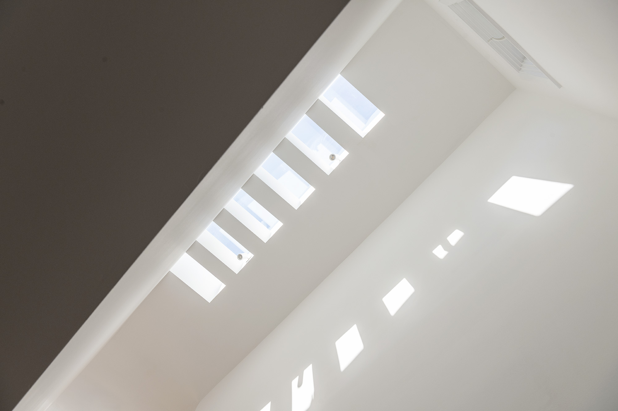 Skylight above the kitchen