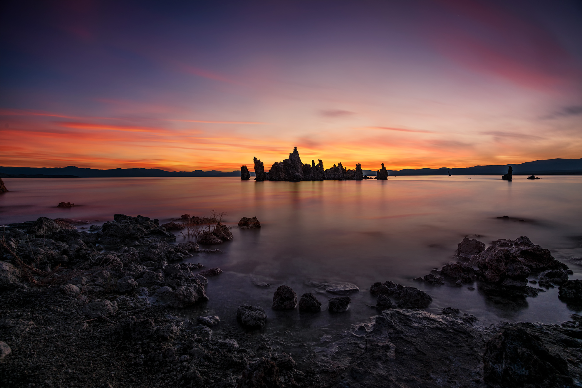 Sunrise over Mono Lake